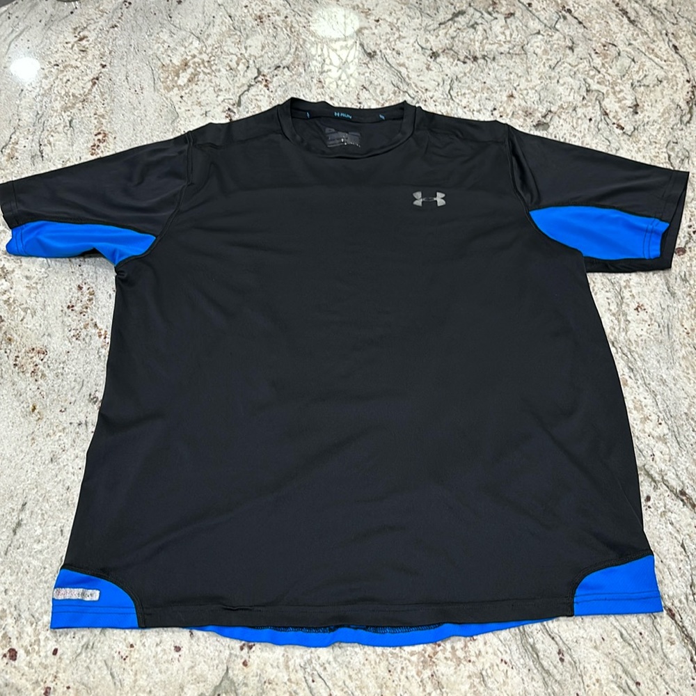 Men’s Under Armour Heatgear Run Shirt Sleeve Shirt.
